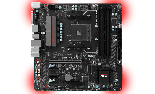 MSI Tomahawk B350M Mortar TECHJUNKIES